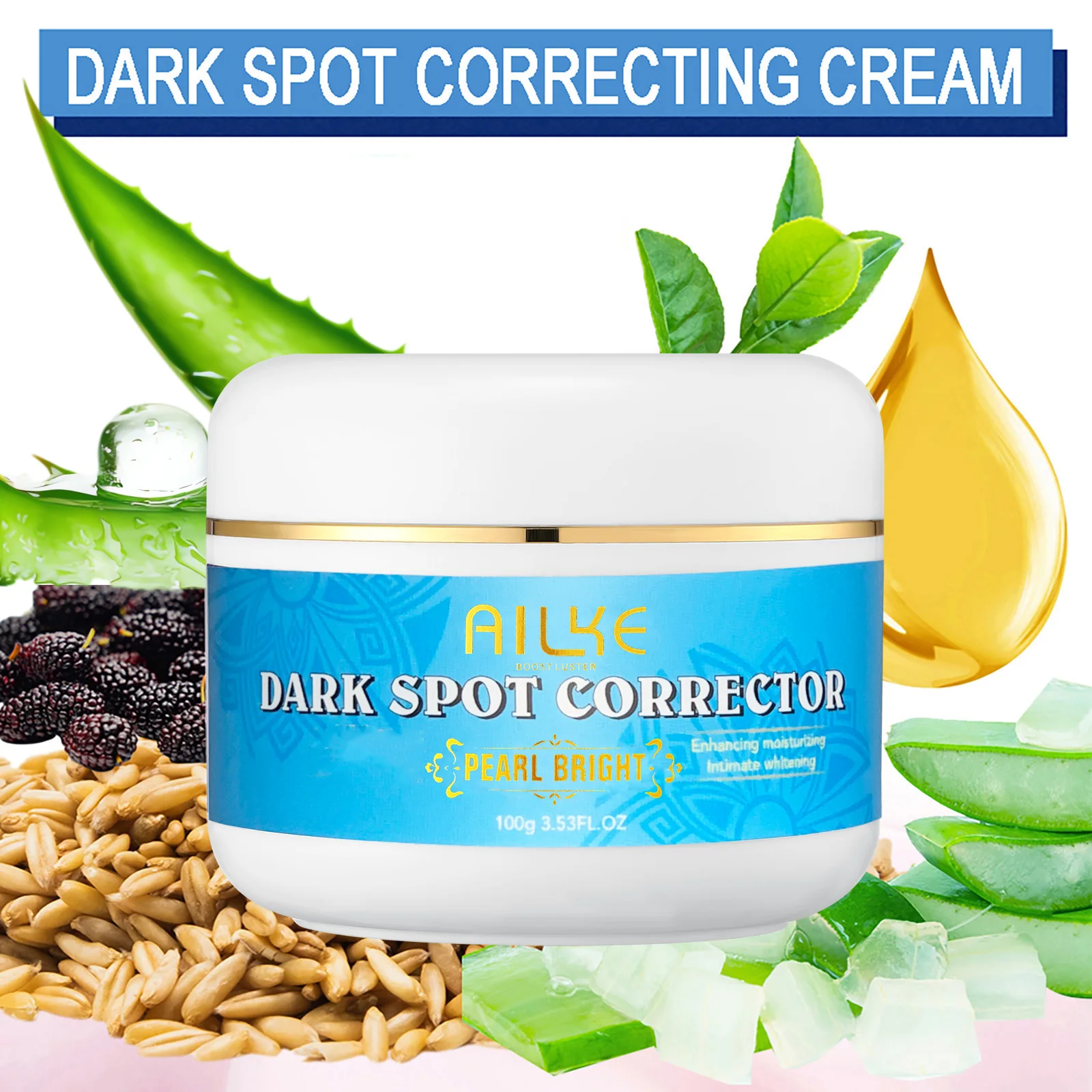 Zdjęcie 6: AILKE Multi Vitamin Whitening Body Lotion z witaminami A, E, B3, B5, zwiększa blask skóry, równomierny koloryt skóry, krem ​​nawilżający