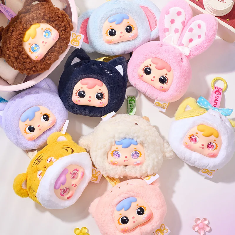 

Authentic Samuel Mini Little Animal Plush Pendant Blind Box Fashion Play Cure Cute Doll Bag Birthday Gift For Boys And Girls