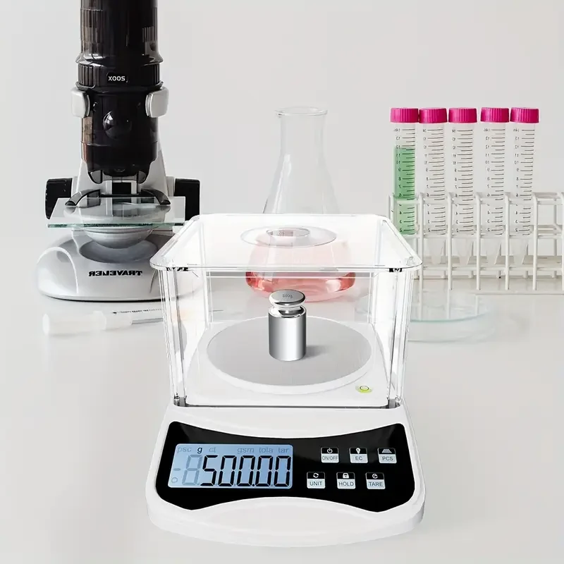 100g 200g 500g Precision Calibration Set Stainless Steel Weights Chrome-Plated Scale Weights Set Household Kitchen Tools Calibration Professional Laboratory Supplies image 4