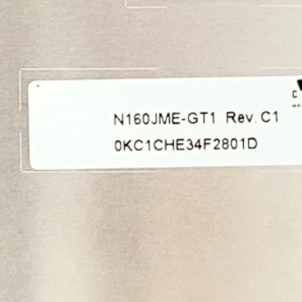 N160JME-GT1 16 Inch Laptop LCD Screen 1920x1200 Ips 16:10 Matrix