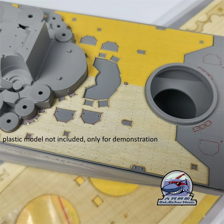 1/350 Scale Wooden Deck Masking Sheet for Border BS-004 Imperial Japanese Navy Battleship Yamato Model Kit CY350112 - Image 6
