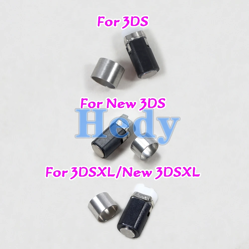 1set For Nintend New 3DS New3DS Console Replacement Part For 3DS Axis Hinge Shaft with Hoop & Metal Barrel For New 3DS XL