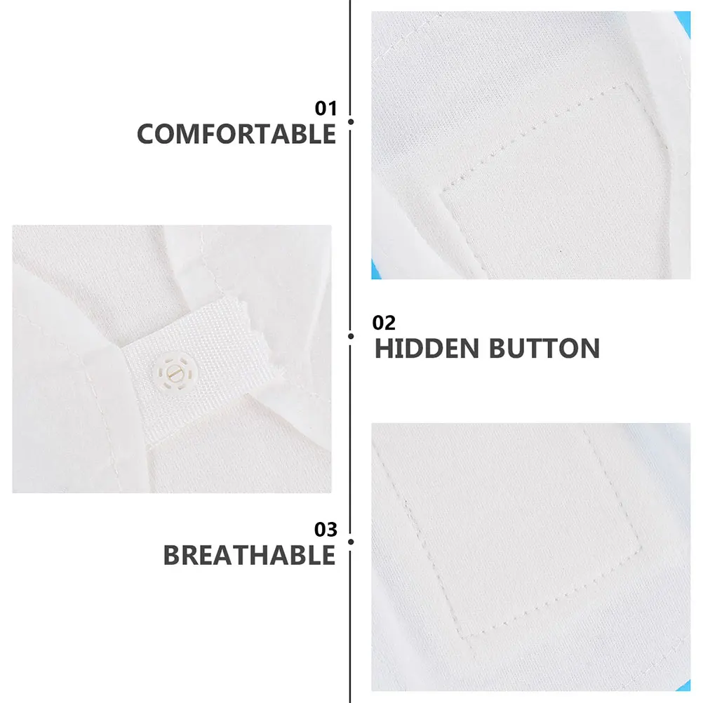 

4 шт. моющиеся хлопковые менструальные прокладки, удобные многоразовые гигиенические прокладки, защита от протечек для периода послеродового мочеиспускания