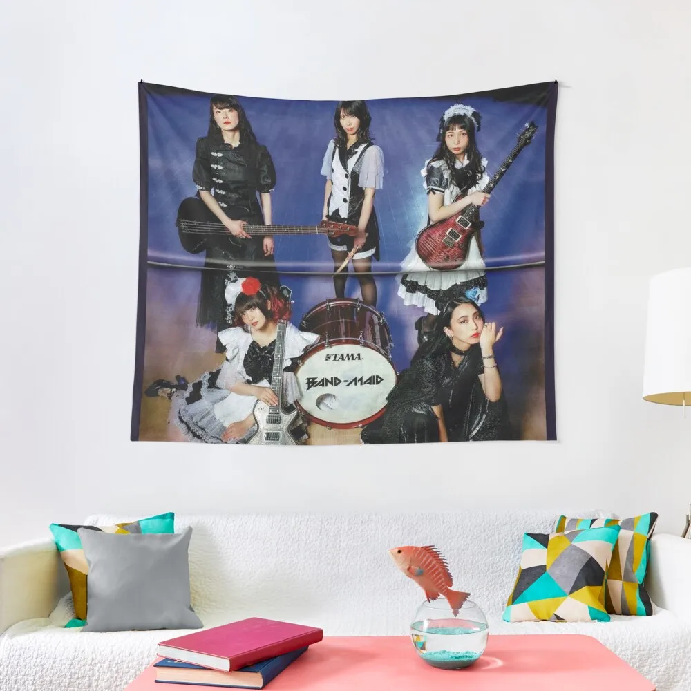 

Group Band Maid Tapestry Home Decorators House Decoration Bedroom Decor Aesthetic Tapestry