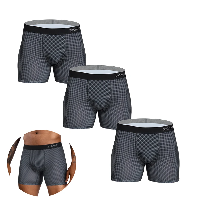 3pcs New underwear set Sexy Men's panties Boxers male underpants Comfort Ventilate Boxer briefs Trunks Man High Quality Panties