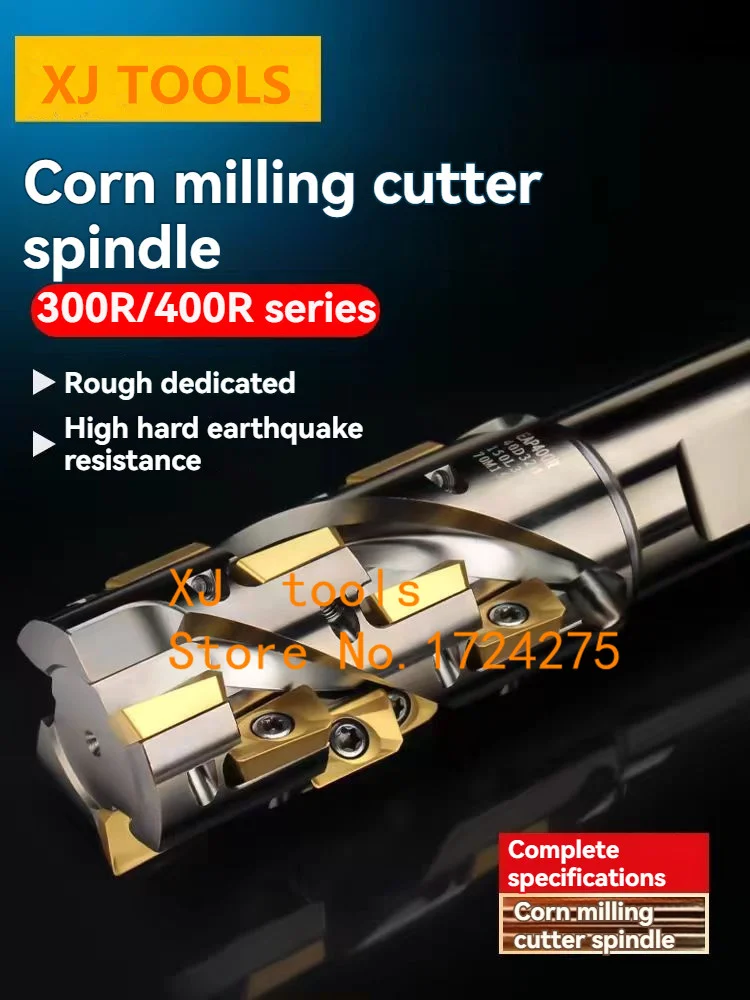 BAP300R BAP400R Rough Cutting Corn Milling Cutter Bar,Corn Indexable Face Mill CNC Tools APMT1135 APMT1604 Carbide Insert