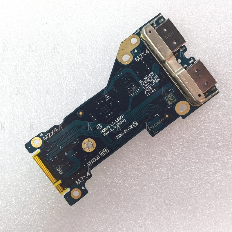 

C New For Dell Alienware M15 R7 AMD HDQ53 LS-L65GP USB I/O Board