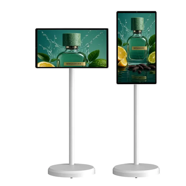 32 Inch Verticalt Smart TV Display OFD Stand Portable Smart Tvs Follow by Me Interactive Portable Monitor