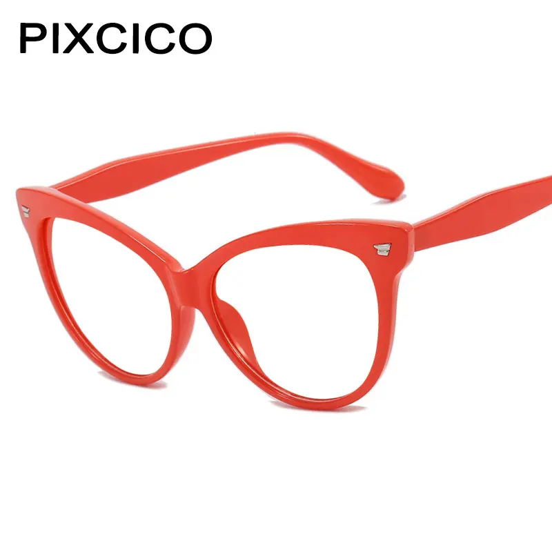 R56436 Retro Cat Eye Reading Glasses for Women Presbyopic Glasses Oversized Cat Eye Trend Optical Computer Transparent Glasses