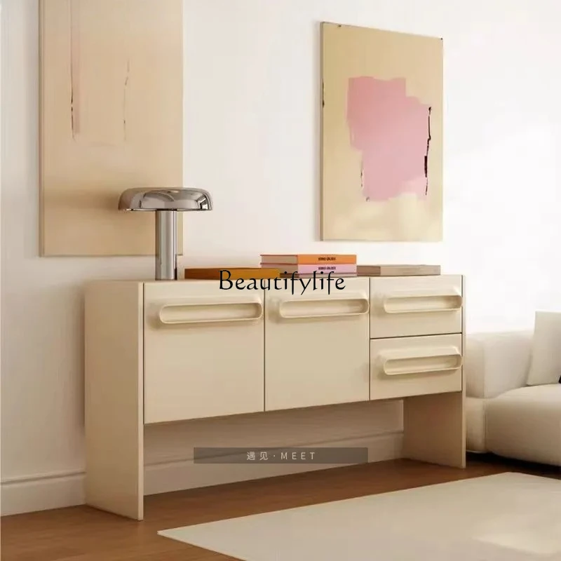 

Creative Entrance Cabinet Meal Side Minimal Storage Cabinet Advanced Sense