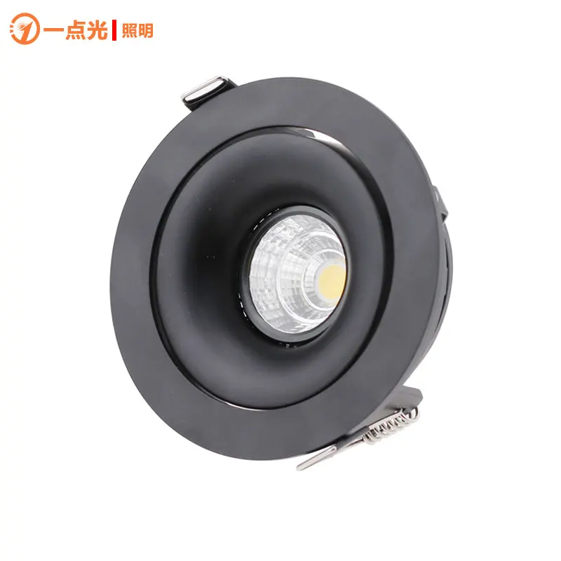 LED EYEBALL LIGHT CASING GU10 SPOTLIGHT RECESSED DOWNLIGHT FRAME BULB MR16 HOME DECOR Lamp