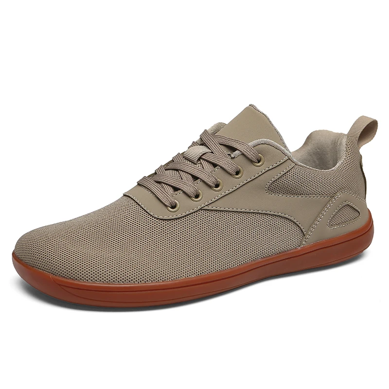 

Wide-Fit Barefoot Shoes for Spring and Autumn, Breathable Mesh, Wide Toe, Large Size Men's Shoes, Outdoor Hiking Shoes, Casual Sports Men's Shoes