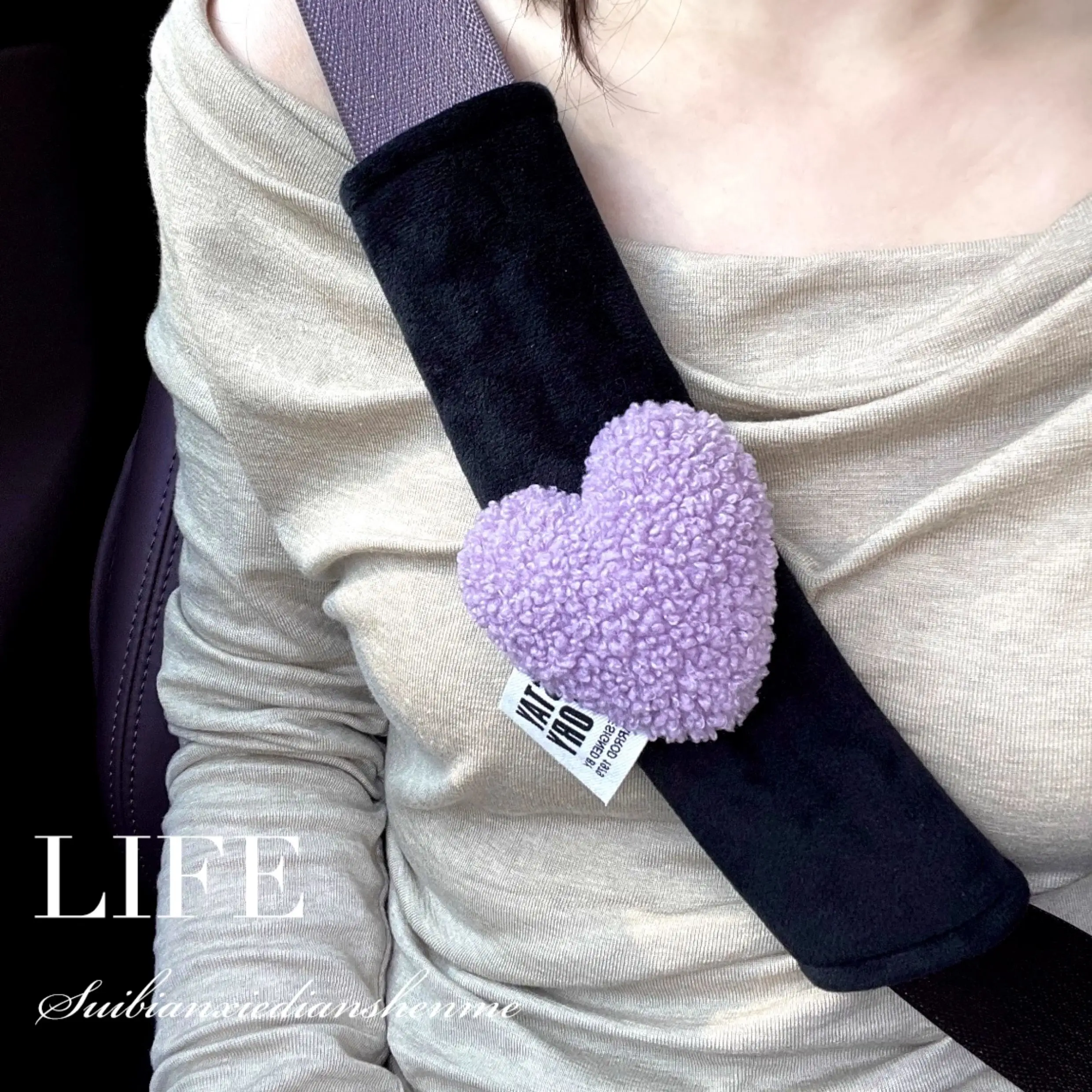 Sicherheitsgurt-Schulterpolster-Abdeckung für Tesla Model Y, Modell 3, Anti-Scheuern, Anti-Griff, Damen-Sicherheitsgurt-Dekoration, Auto-Innenzubehör