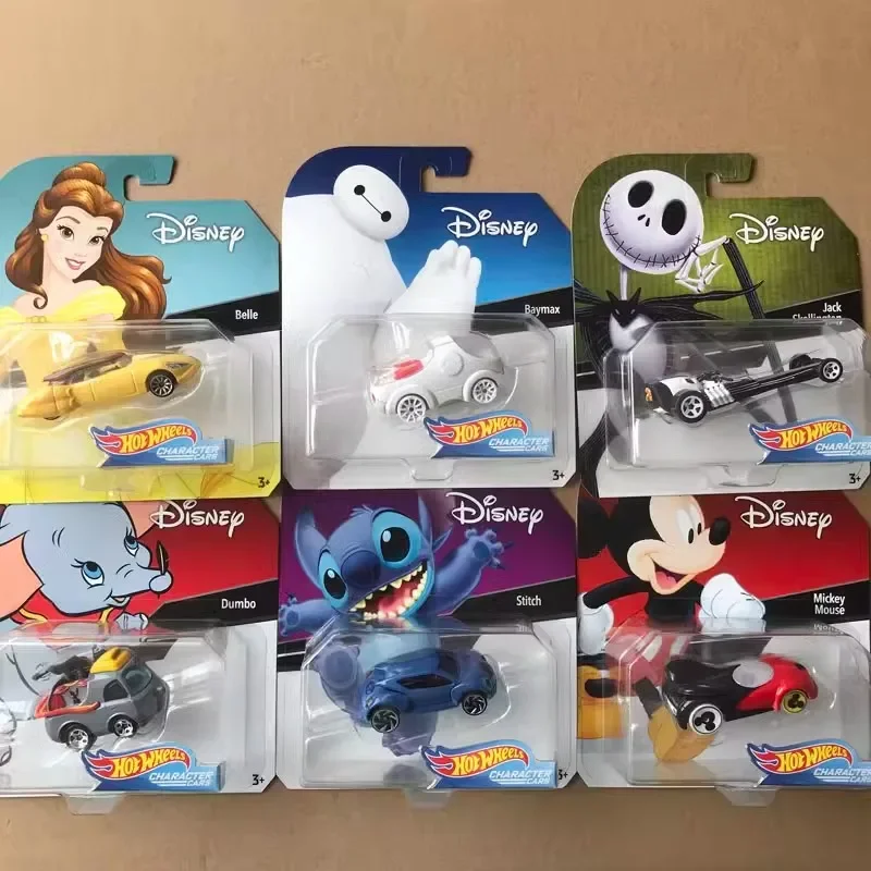 Hw Disney Figuur Auto Model Collectible Metal Diecasts Speelgoed Desktop Decoratie Model Kinderen Speelgoed Verjaardagscadeau Aangepast