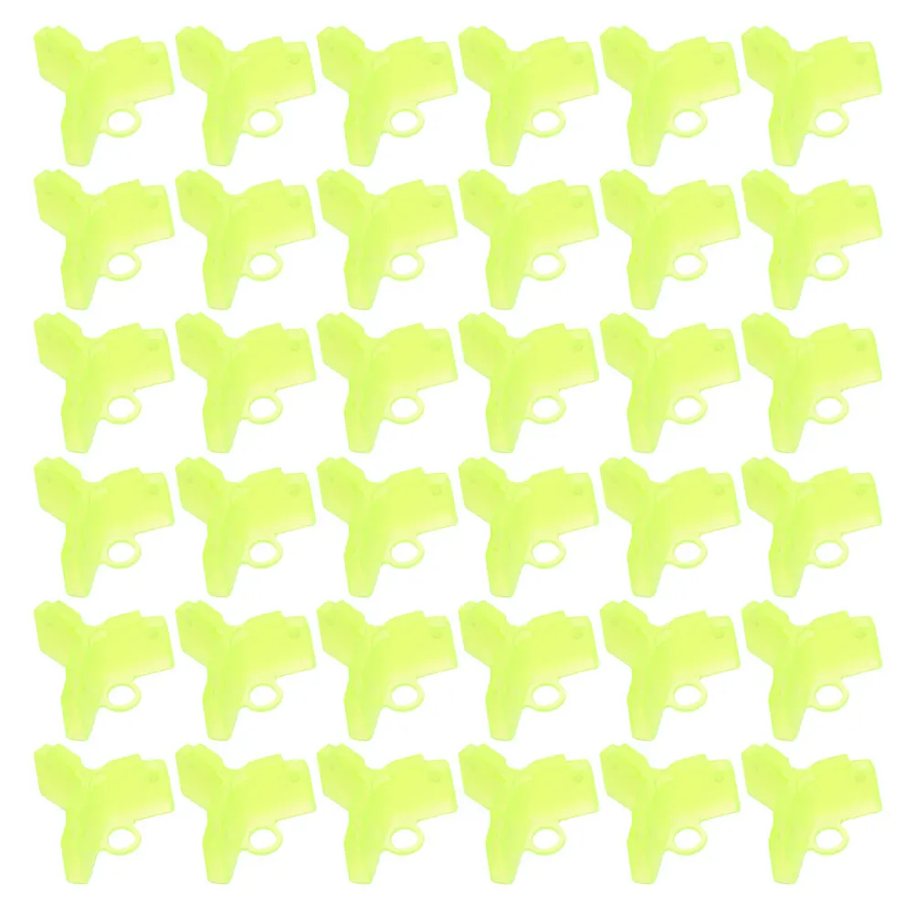 

100 Pcs Triple Hook Cover Sleeve Bait Lure Fishing Bonnets Covers for Rod Protector Trident Protectors