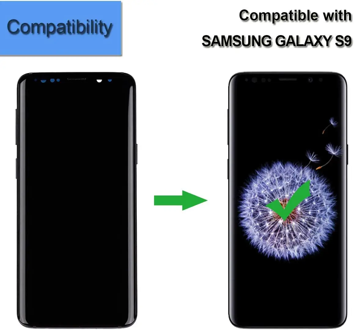 100% Tested Display For Samsung Galaxy S9 LCD With Digitizer Touch Screen Assembly SM-G960FD S9 G960 LCD with Frame Replacement