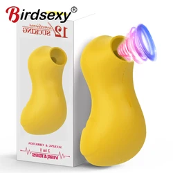 Sucker Clitoris Powerful Sucking Vibrator Female Clit Nipple Oral Vacuum Stimulator Massager Sex Toys Adults Goods for Women