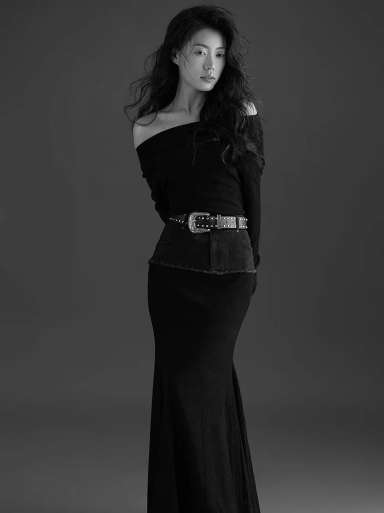 

2026 New Fashion Korean Style Portrait Photography Clothing Emotion Atmosphere Sense Artistic Image Studio Photography Outfit