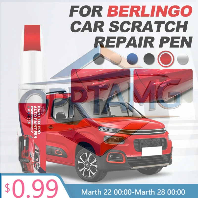 

Горячие новинки 2026: Автоаксессуары для Citroen Berlingo – Карандаш для ремонта краски, средство для удаления царапин, DIY, серый, белый, синий, бледно-синий
