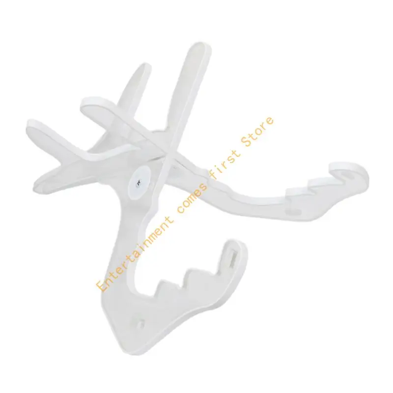 

55KD Folding Acrylic Ukulele Stand Small Musical Instruments Stand with Light