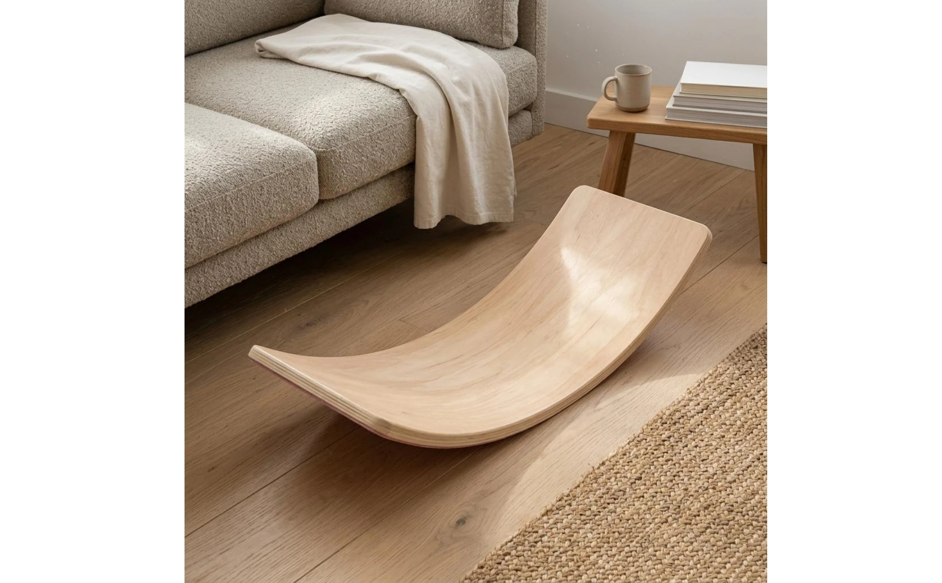 5 Pieces Wooden Balance Board Coordination Support Curved Balance Board Children Activity Toy Child-Led Learning Approach 5 Pieces Wooden Balance Board Coordination Support Curved Balance Board Children Activity Toy Child-Led Learning Approach