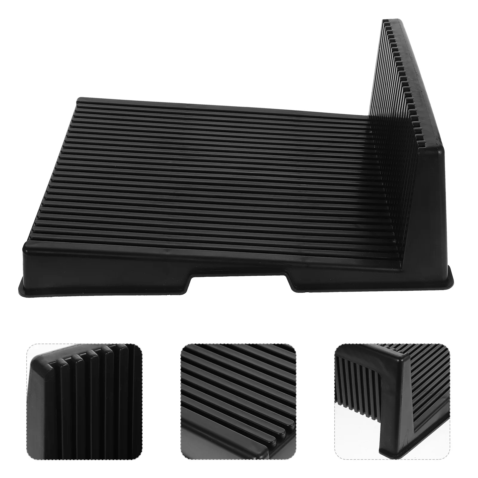 

25 Slot PCB Bar Bracket Holder Stand ABS Antistatic for Circuit Board Storage Soldering Display Shelving Boards