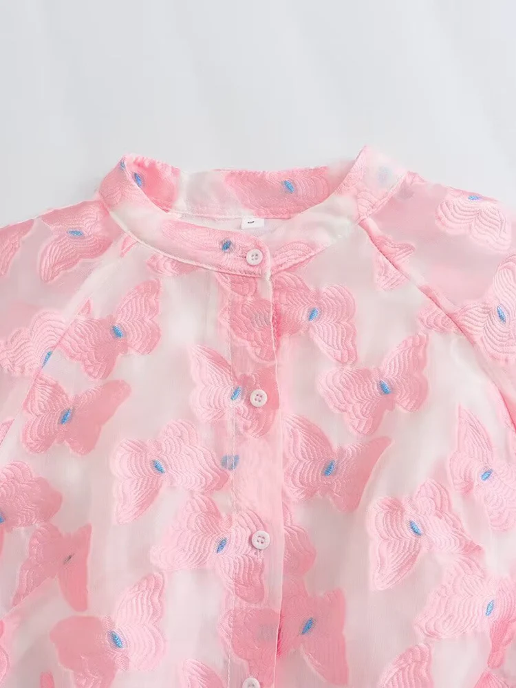 Nuovi abiti da donna in stile europeo, alla moda, versatili, eleganti, semplici e dolci, abito camicia con scollo tondo e papillon.