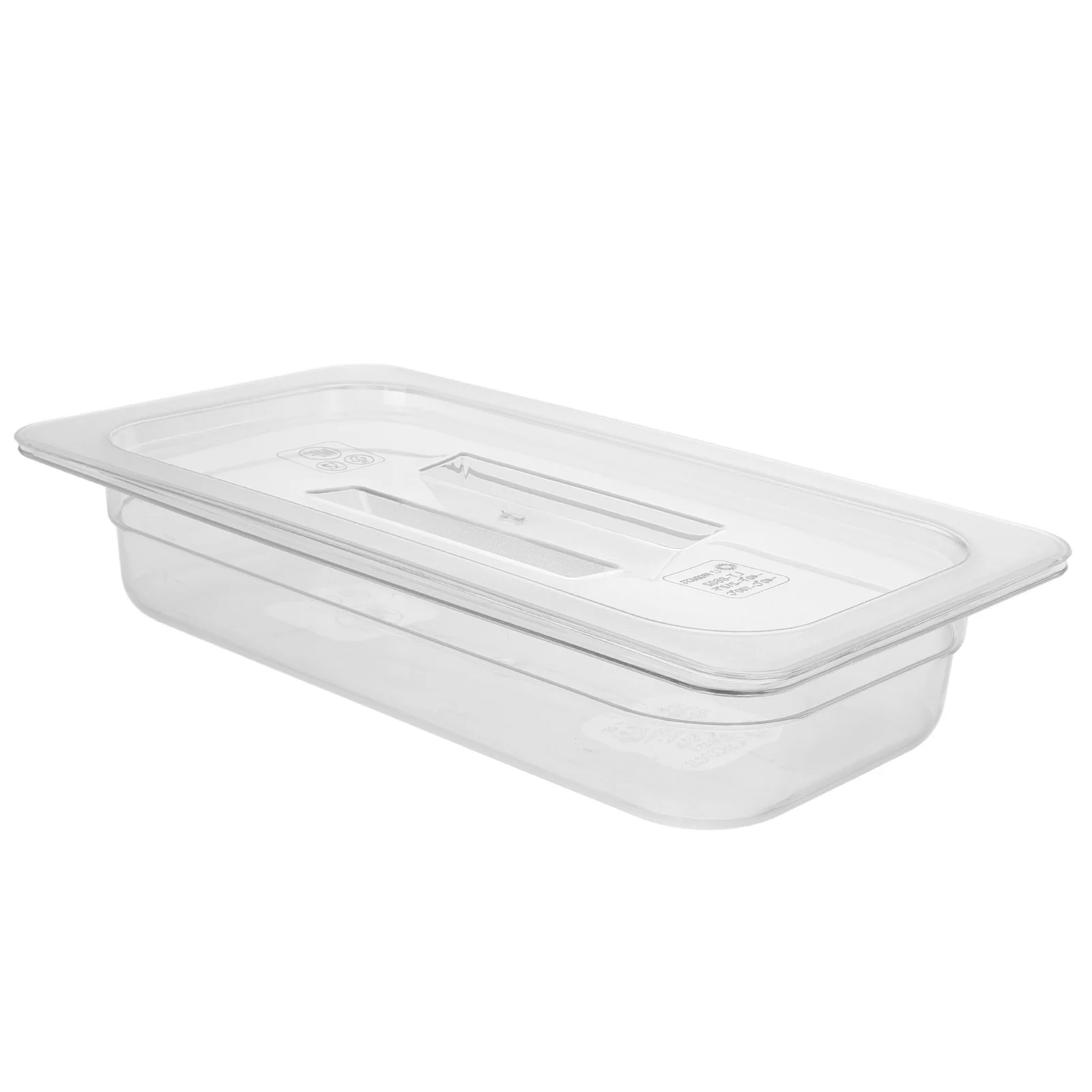 حاوية عجين البيتزا المدمجة صندوق تخزين شفاف للحفاظ على النضارة، استخدام متعدد الاستخدامات كصندوق بيتزا متين وسهل التنظيف