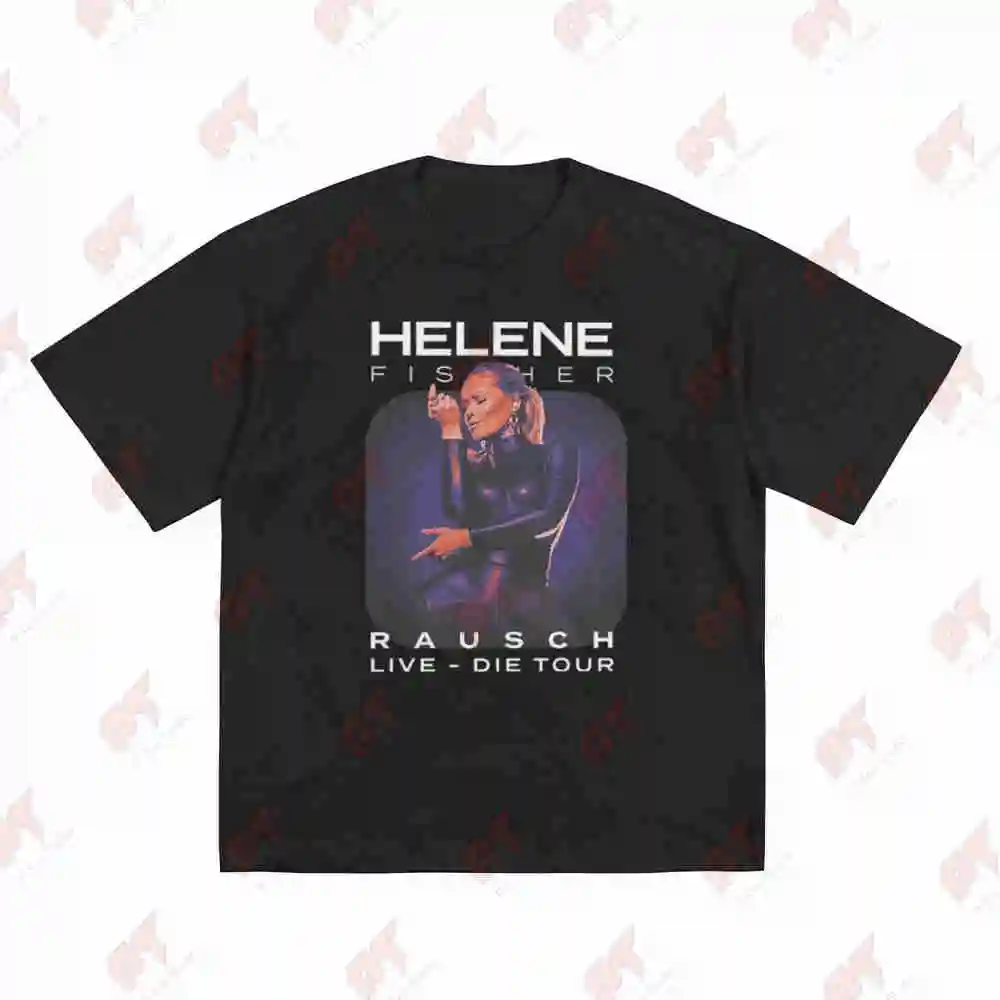 Helene Rausch Live Die Tour Concert Short Sleeve Tee 100% Cotton T-Shirt