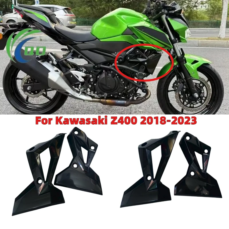 

Motorcycle ABS PLASTIC Hydro Dipped Side Frame Radiator Guard Fairing Fit for KAWASAKI Z400 2018 2019 2020 2021 2022 2023