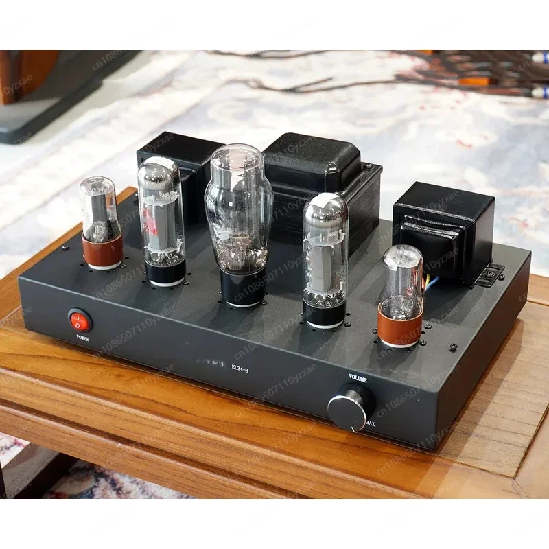 

EL34 Class HIFI Amplifying Tube A One End Point 5 6SN7 5U4G Black Color