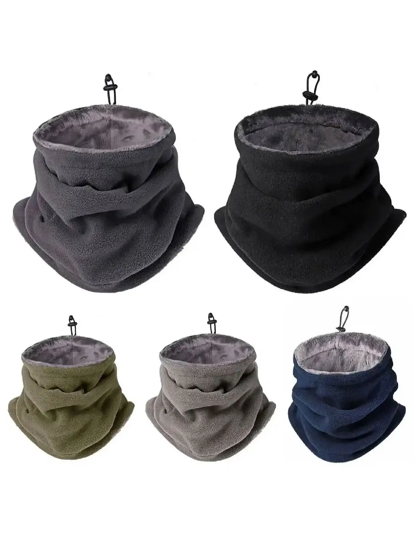 AliExpress Winter MotorcycleWarm Mask Men Women Fleece Neck Outdoor Warmer Windproof Scarf Camping Hiking Balaclava Cycling Face Mask