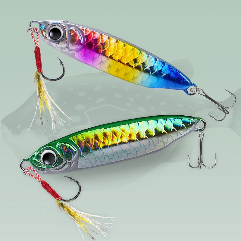 Super Long Cast Jigs Fishing Lure Slow Shaking Sinking Jigbait 10g 20g Japan Series Sea Catch Artificial Lures 1 Piece Sale