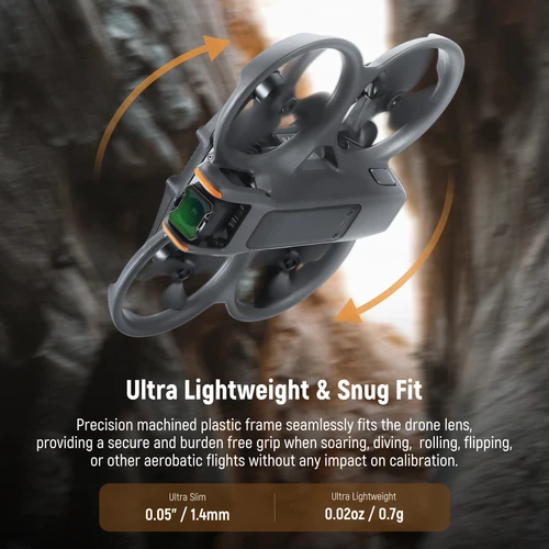 Imagen 2 del producto NEEWER-Juego de filtros ND, UV y CPL para DJI Avata 2, paquete de 6 filtros UV CPL ND8 ND16 ND32 ND64 de densidad neutra, accesorios para lentes de Dron