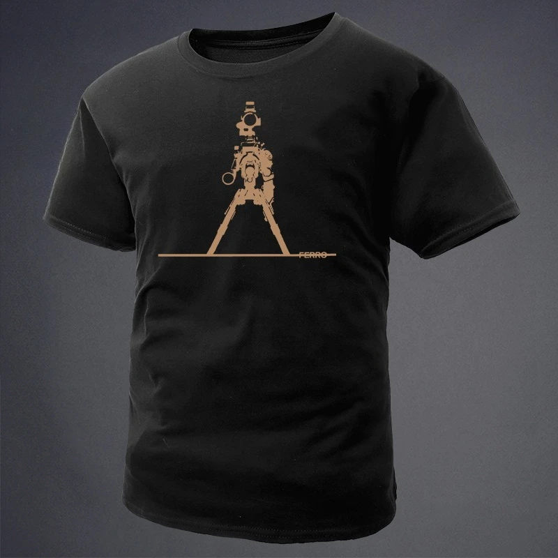 Summer New Product Pharaoh Defense FERRO CONCEPTS M14 Robot Short-Sleeved T-Shirt