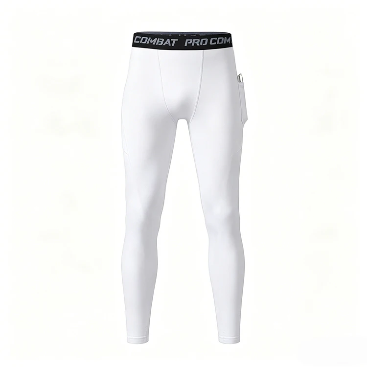 Professionelle Kompressionshose für Herren, Trainings-Gym-Leggings mit Taschen, Laufhose, Fitness-, Basketball-, Jogging- und Workout-Hose – Detail 13