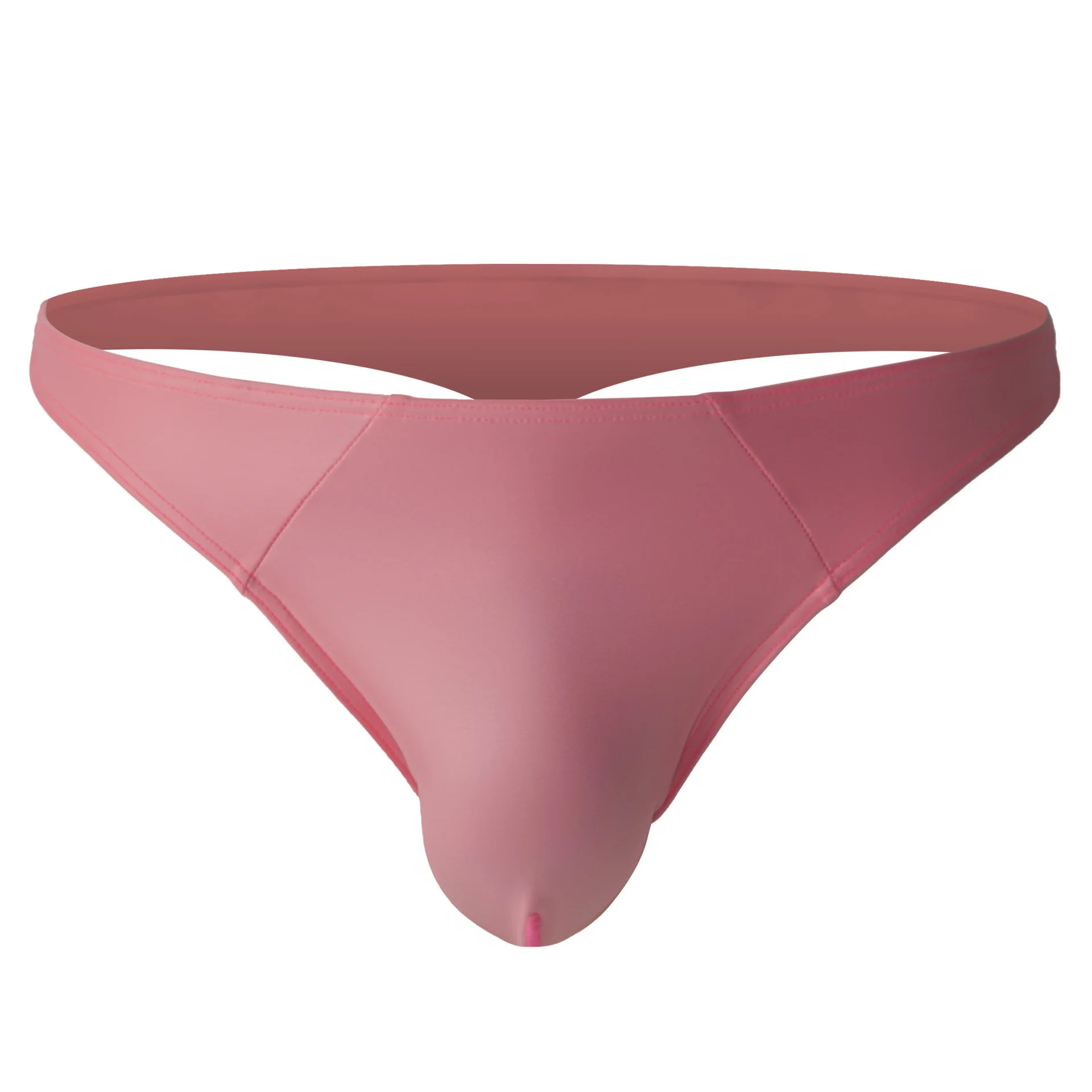 

Men's Sexy Panties Sexy Leather Thongs Transparent Low Waist T-Legs Performance Flirting Big Hanging Adult Underpants