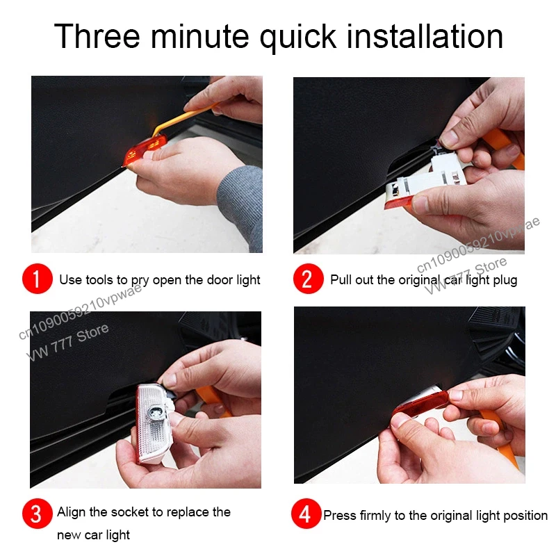 2 قطعة/المجموعة ل Volkswagen VW Golf CC طوارق باسات شيروكو تيجوان البديل B8 باب السيارة ضوء شعار جهاز عرض ليزر ترحيب ضوء