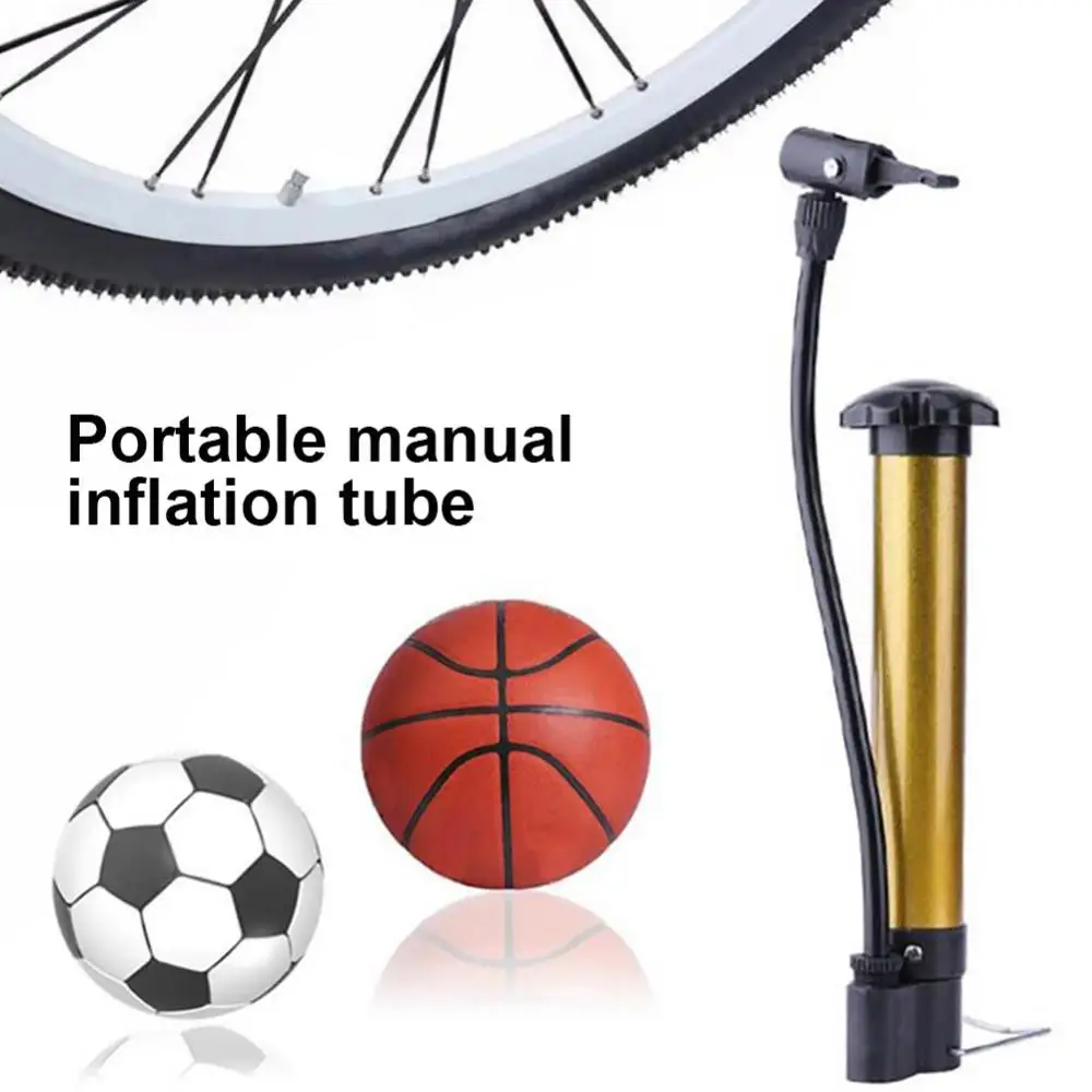 Mini Bike Pump Aluminum Alloy Bicycle Hand Air Pump Tire Inflator Schrader Presta Valve MTB Road Cycling Pump