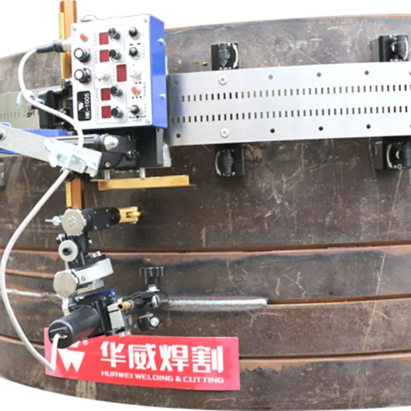 HK-100S Tank Welding Tractor With Oscillator For Welding Tanks Carriage Trolley