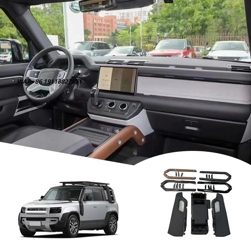 Gear Box Center Console Trim Cover Set Car Accessories Car Interior Accessory for Defender