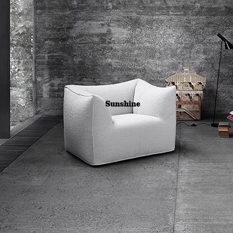 

Single Nordic Couch Living Room Lazy Recliner Vintage Cute Living Room Sofa Luxury Ottoman Woonkamerbanken Living Room Furniture