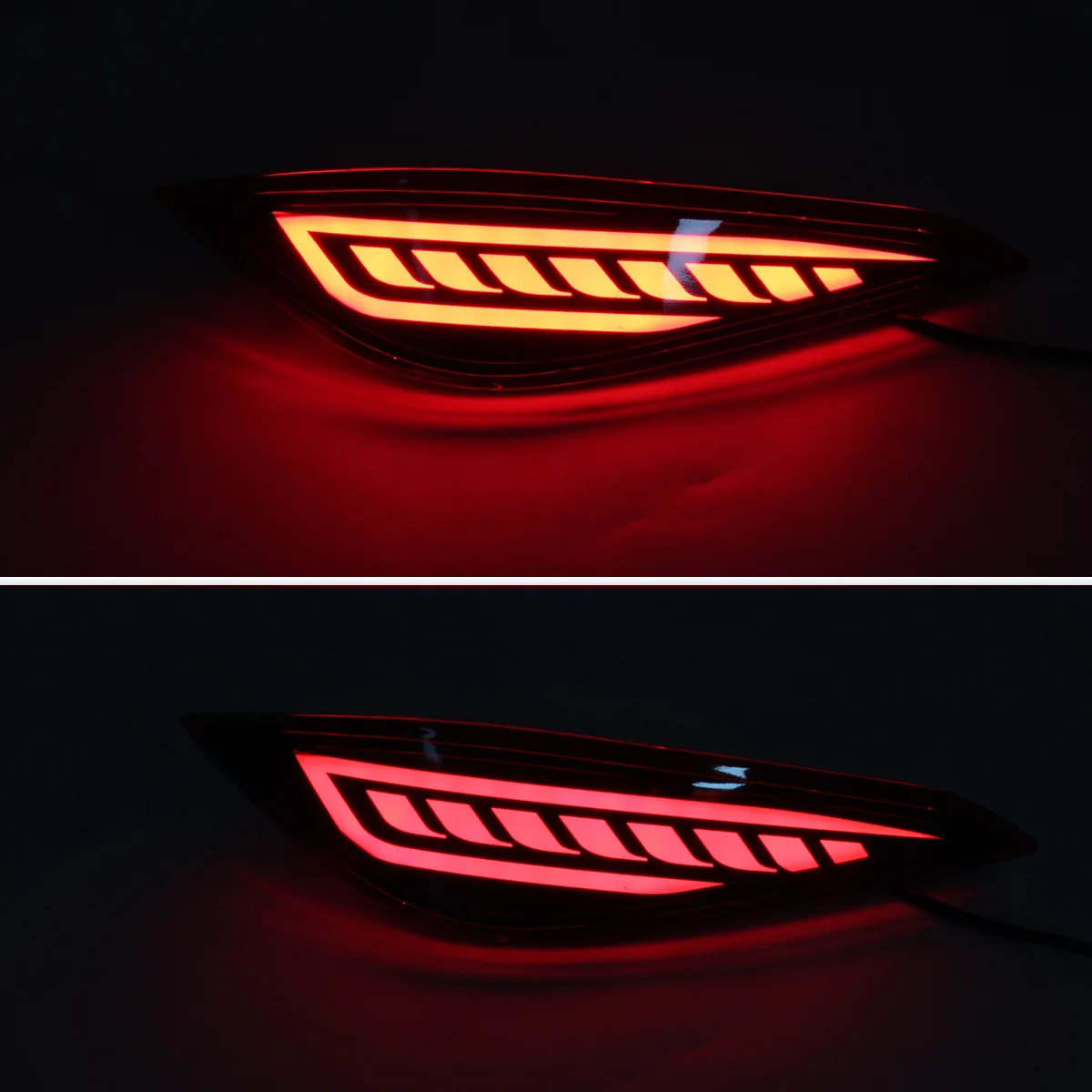 Car bumper tail light for Toyota Rush taillight LED Reflector 2018~2019y car accessories Taillamp for Toyota Rush fog lamp