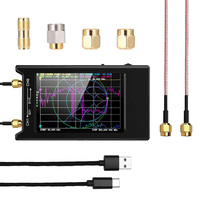 50KHz - 1.5GHz VNA HF VHF UHF UV 4-inch LCD Vector Network Analyzer  Short Wave Vector Large Screen Network Analyzer