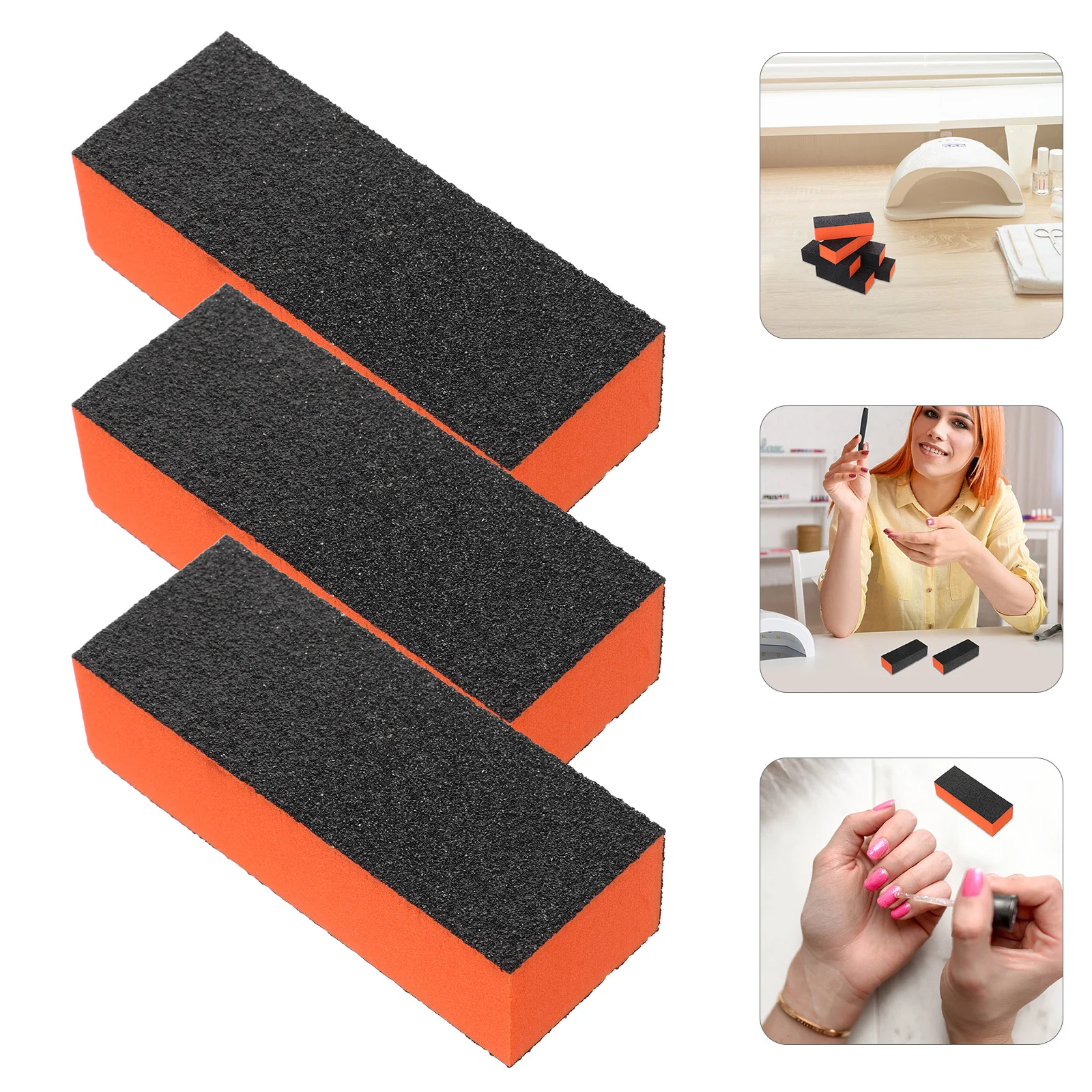 

20Pcs Travel Friendly Nail Buffer Block Dual Sided Design for Shaping Polishing Acrylic Nails Hand Sanding Small Buffers
