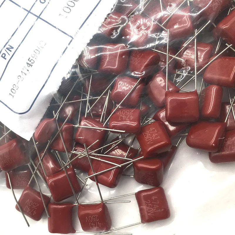 10pcs CBB22 polypropylene film capacitor 250V 400V 0.1uf 0.01uf 1uF 102J 103J 104J 105J 115J 125J 135J 154J 155J 175J