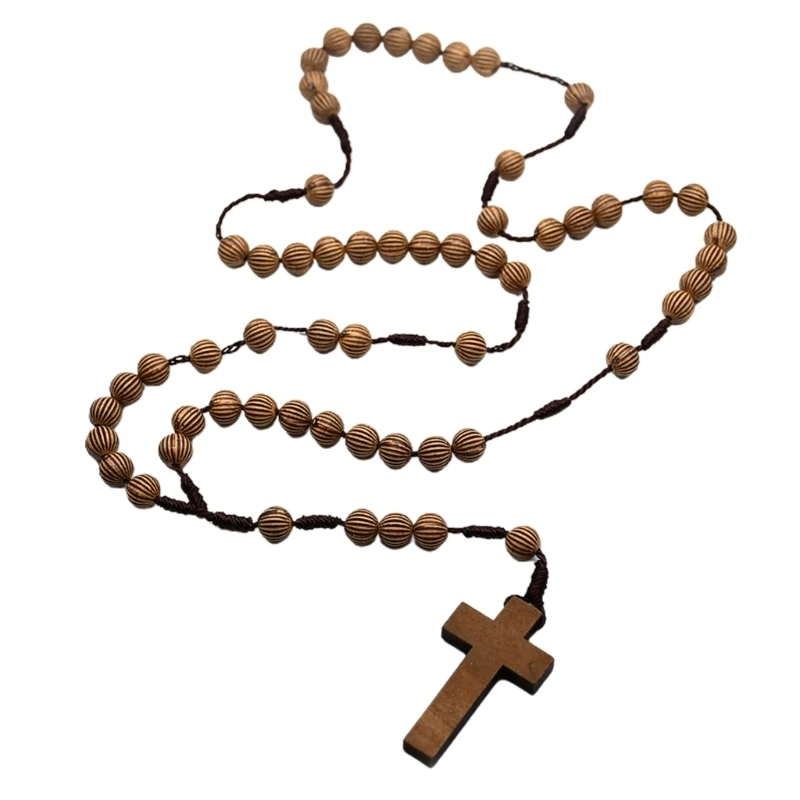 Catholic Rosary Beads Necklace Mini Finger Rosaries for Baptism