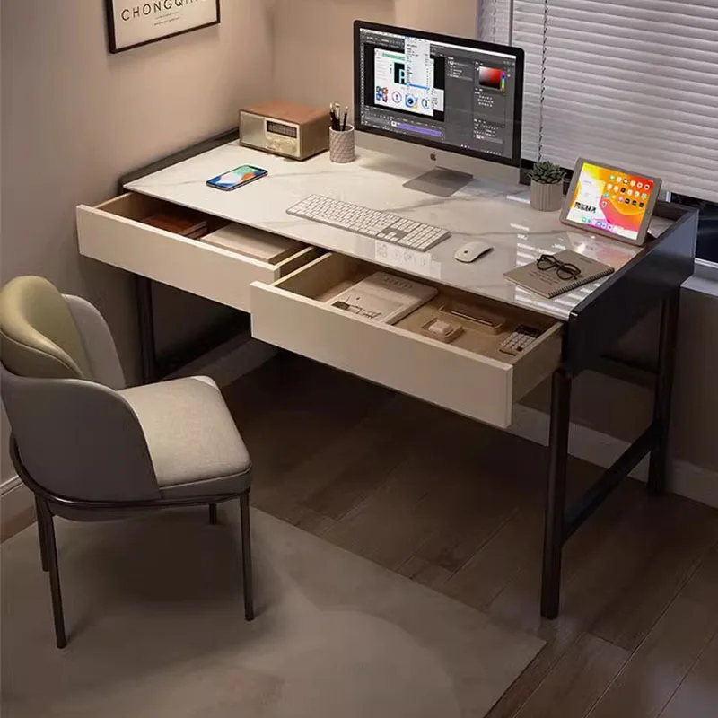 Legs Luxury Office Desk European Organizers Bedroom Drawers Computer Desks Study Writing Mesa De Escritorio Modern Furniture