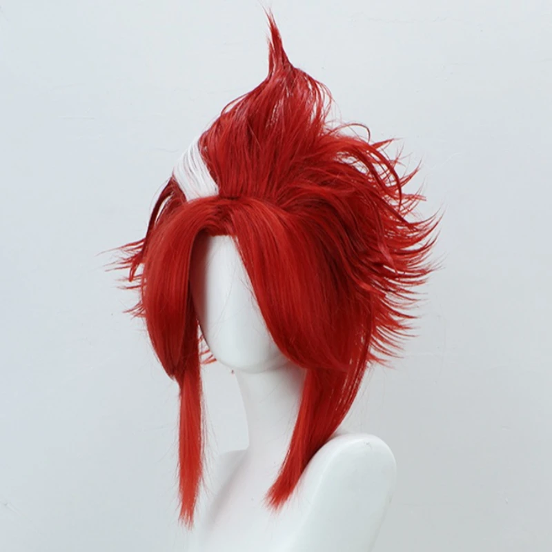 Anime Role Play Cosplay Wig for 2D Comic Exhibition, Flexible Easy Styling Cos Wig