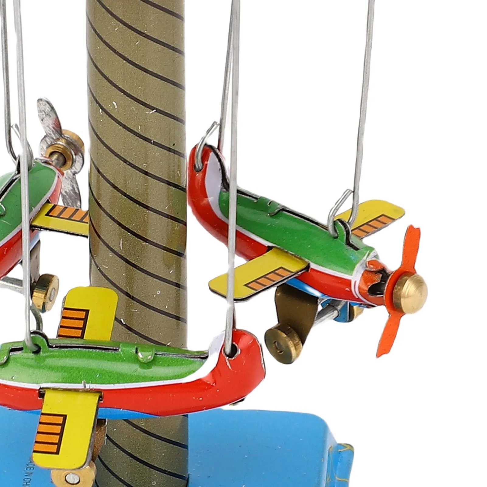 Collectible Tin Airplane Carousel MM089 Retro Nostalgic Clockwork  display picture 1